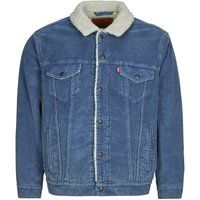 Levis  RELAXED FIT SHERPA TRKR  men's Jacket in Blue