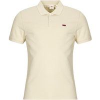 Levis  SLIM HOUSEMARK POLO  men's Polo shirt in Beige