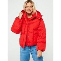 Levi'S Western Bubble Jacket - Flame Scarlet