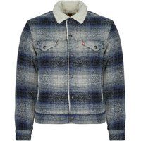 Levis  PLAID TYPE3 SHERPA TRUCK  men's Jacket in Multicolour