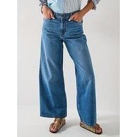 Levi'S 94 Baggy Wide Leg Jeans - Its Gonna Be May - Blue