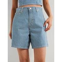 Levi´s ® High Baggy Denim Shorts 27 Grey