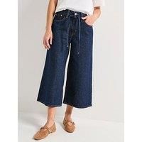 Levi'S Xl Culotte Jeans - Shaded View - Blue