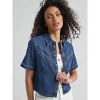 Levi'S Rinoa Camp Shirt - Sledge Sister - Blue