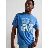Levi'S Western Graphic T-Shirt- Blue