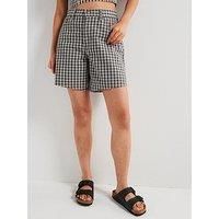Levi'S High-Rise Baggy Shorts - Milo Plaid Short