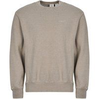 Levis  AUTHENTIC CREW  men's Sweatshirt in Grey
