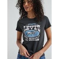 Levi/'s Women/'s The Perfect Tee Shirt, Horse Poster, XS