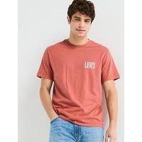 Levi/'s Men/'s Ss Relaxed Fit Tee Shirt, SSNL Serif Logo ETRU, L