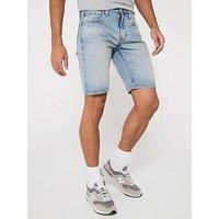 Levi'S 468 Loose Fit Denim Shorts- Blue