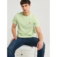 Levi/'s Men/'s Ss Original Housemark Tee Shirt, Foam Green, S
