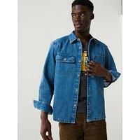 Levi'S Truckee Long Sleeve Denim Overshirt - Blue