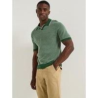 Levi'S Skipper Short Sleeve Knitted Polo Shirt- Green