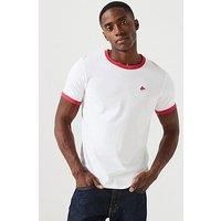 Levi'S Levi'S Reto Ringer Embroidered Short Sleeve T-Shirt- White