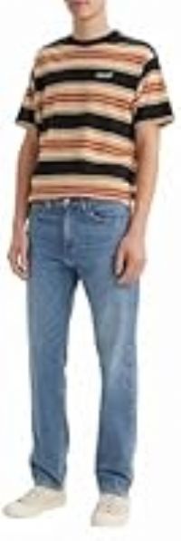 Levi/'s Herren 505 Regular Fit Jeans, Hats Off, 34 W/32 L