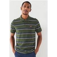 Levi/'s Men/'s Hm Polo Shirt, Alden Stripe Duffel, L