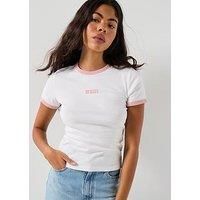 Levi'S Graphic Ringer Rickie T-Shirt - Bright White
