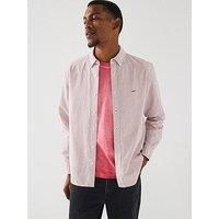 Levi'S Authentic Long Sleeve Button Down Striped Shirt - Pink