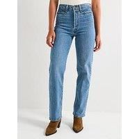 Levi'S Ribcage Full-Length Western Jeans - Bows And Arrows