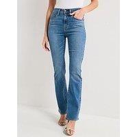 Levi/'s Women/'s 725 High Rise Bootcut Jeans, Hint of Tint, 30W x 32L