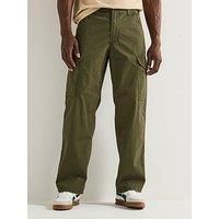 Levi'S Xx Baggy Fit Cargo Trousers- Brown - Green