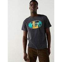 Levi'S Levis Relaxed Fit Graphic Print Short Sleeve T-Shirt - Grey