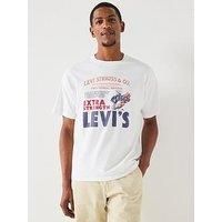 Levi'S Short Sleeve Vintage Fit Graphic T-Shirt- White
