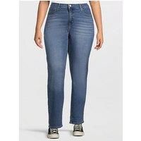 Levi'S Plus 314 Shaping Straight Jeans (Plus Size) - Eternal Indigo Mid Plus