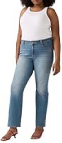 Levi/'s Women/'s 314 PL Shaping Straight Jeans, Eternal Indigo Mid P, 16