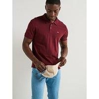 Levi'S Levis Housemark Logo Short Sleeve Polo Shirt - Dark Red