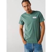 Levi'S Levis Graphic Chest Print Crew Neck Short Sleeve T-Shirt - Green