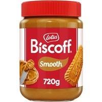 Lotus Biscoff Original Caramelised Biscuit Spread Smooth - Speculoos Flavour, (720g Jar)