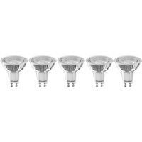 Sylvania RefLED Superia Retro ES50 V3 830 SL5 GU10 LED Light Bulb 450lm 5W 5 Pack (605TK)