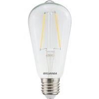 Sylvania ToLEDo Retro V5 CL 827 SL E27 ST64 LED Light Bulb 470lm 4.5W (349TK)
