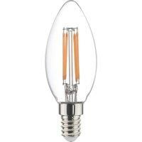 LED Candle 4.5W (40W) E14 827 2700K Clear Dimmable