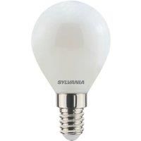 SYLVANIA LED 45mm Round 4.5W SES Opal Cool White Dimmable