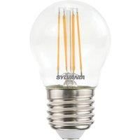 Sylvania LED 45mm Round 4.5W (40W eq.) E27 Frosted Very Warm White