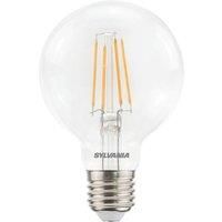 SYLVANIA LED Filament 80mm LED Globe 240V 2700K 6W ES