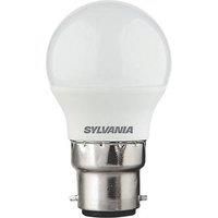 SYLVANIA LED 45mm Round 6.5W (60W) BC Opal Very Warm White