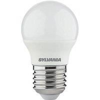 SYLVANIA LED 45mm Round 6.5W (60W) ES Opal Very Warm White