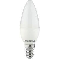 Sylvania LED Frosted Candle Lamp 5W SES (E14) 470lm (4 Pack)