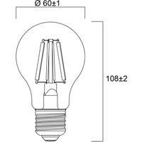 Sylvania E27 filament LED bulb 2.3W 2,700K 485lm