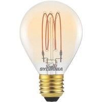 SYLVANIA LED Vintage 45mm Round 3.5W (25W eqv.) E14 2000K Gold Dimmable