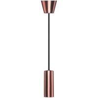 2 x Sylvania Ceiling Copper ES Pendant adjustable 1450 to 1650 mm drop E27 44409