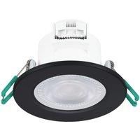 Sylvania SylSpot Fixed LED LED Recessed Spotlight Chrome / Satin Chrome / Black 5.5W 550lm (223VN)