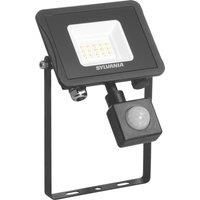 Sylvania SylFlood Outdoor LED LED Flood Light with PIR With PIR Sensor Black 10.5W 1000lm (977VN)