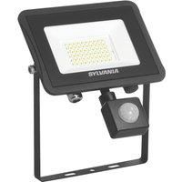 Sylvania SylFlood Outdoor LED LED Flood Light with PIR With PIR Sensor Black 43W 5000lm (768VN)