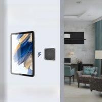 POE Magnetic Wall Mount with Charging Tablet holder for Samsung Galaxy Tab S9 Plus 12.4 wall