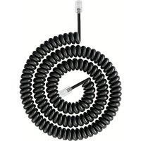 Telephone Handset Curly Land Line Cord - Easy to Use + Excellent Sound Quality Phone Cords for