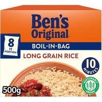 Ben/'s Original Boil In Bag Long Grain Rice 500g